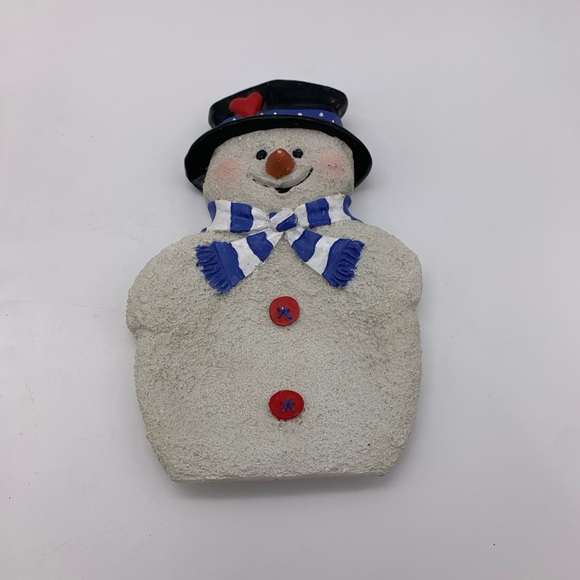 Frosty The Snowman Vtg. 3pc. Toilet Paper,Toothbrush, Soap Holder Christmas Set - Picture 4 of 13